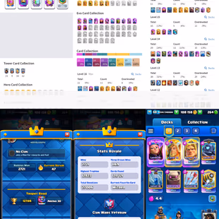 BEST DEAL-RARE KT15 LVL68-121 CARD-16 Level 11 Max-5 ELITE-13 MAXED-ARENA 30 -13 EVOLUTION-12708 TROPHY-70 RARE EMOTE - Image 1