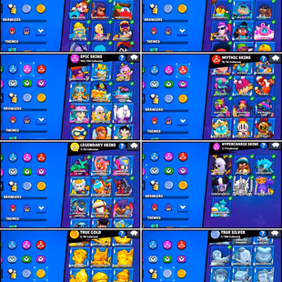 🔥SUPER-RARE🔥HEROINE BIBI-CORSAIR COLT | 62.7K COINS | 101 BRAWLERS | 50 MAX | 38.5K TROPHY | 307 RARE SKINS | 70 HYPER - Image 5