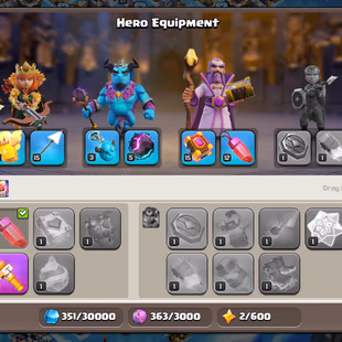 Th12 Full Maxed || Demanded Ice and Fire Scenery || 3 Epic Equipment || Namechange Available || 2700 Gems || Magic Items - Image 6