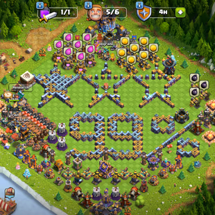 🔥4 HERO MAX-5500 GEMS!XP 179!TH 18!HERO:105-105-47-80-55!NC YES!GOOD DEFANCE! STRONG TROOPS! INSTANT DELIVERY  - Image 2