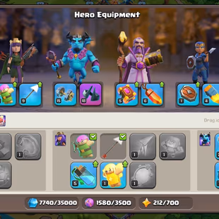 🔥[5'000 GEMS-PREMIUM-15]🔥 EPIC DARK CROWN | GOLDEN WALLS | LOW PRICE | BEST DEAL - Image 6
