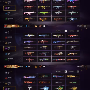 iOS/Android - Server MENA - Level 70 - Rank Heroic - Set 162 - Emote 53 - Weapon 409 -Artifact 1 - Mythic 53 - Epic 97 - - Image 3