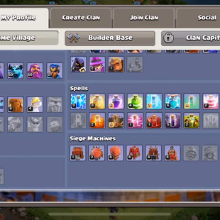 PREMIUM 14 [11K GEMS] | TH13 MAXED | HEROS 76-76-50-50-27 | 736 CWL | GOOD EQUIPMENTS | XP-141 | NC-FREE | DARK-BLUE WAL - Image 4