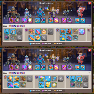 Th15 Full Max [USA LOCAL] [] XP-210 [] 6 Heros Max [] Equipments-8-Epic Close Max [] BH-Near Max [] Rare Skin Scenary  - Image 3