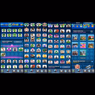 EXP-59🔱KT-15🔥!! 14x EVOS! 3x MAX CARDS[ 16 LEVEL ]! 18x CARDS 14L !! 77x EMOTES! FEW TOWER SKINS! FULL ACCESS! - Image 3