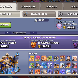 💜MOST RAREST WWE FULL SET💜[TH18] 4 LEAGUE SKIN || 6 HERO MAX || WALLS/DEFENCE MAX || SOLID EQUIPMENT || HIGH PROFILE - Image 4