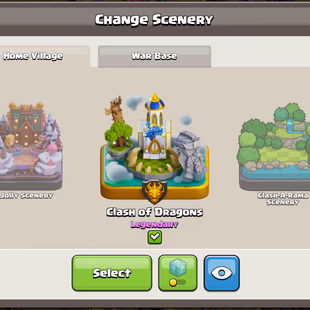 🌲[ TH-18 NEAR MAX ]🌲 9 EPIC MAX: GG-SB-MM-FA-AF-FB-RS-EB-SNAKE || LEGENDARY SCENERY - CLASH OF DRAGON  - Image 8