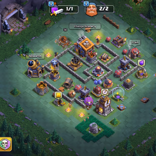 🔥EPIC SB-MM-26!FB-24!XP 212!TH 17🔥HERO:91-93-54-66-41!NC 500! PURPLE WALLS! STRONG DEFENCE & TROOPS!INSTANT DELIVERY  - Image 7