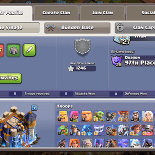 🌟BEST OFFER🌟TH 18 HIGH DEFENCE | 200 WALL MAX | HERO 73/82/64/61/55/8 | 12 EPIC EQUIPMENT | DESERT HERO SKINS LEGENDAR - Image 5