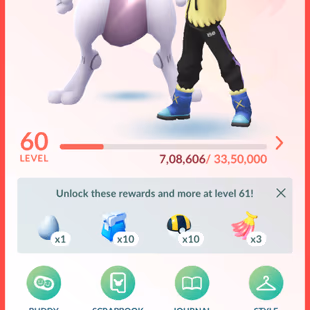 OP PVP ACCOUNT!! LVL 60!! GLADION POSE!! MEWTWO LEGACY MOVE!! 108 SHINY!! 102 LEGENDARY!! HUNDO MONS!! OP ACC!! - Image 1