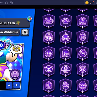 SIRIUS | 52 TITLES | 309 SKINS | 72.600 TROPHY | 100 BRAWLERS | 35 HYPERCHARGED | 55 MAXED BRAWLERS | 50 PRESTIGE - Image 5