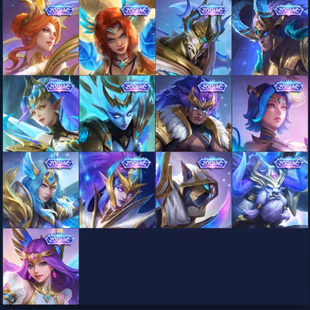 ALMOST MEGA ||SKIN-460 || LEGEND 2 || GRAND-12 || EXQUISITE-14|| EXALTED COLLECTOR-1 || HEROS-130|| ALL MAX  EMBLEM|| - Image 8