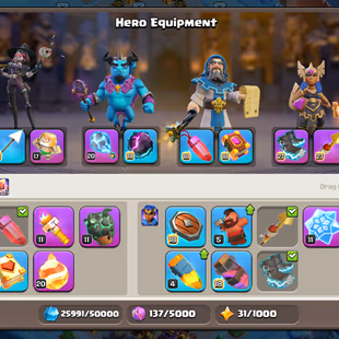 🔥Scenery Account🔥 || Th18 || High Quality Epic Equipment || Heroes 75-90-65-56-50 || NC free || Cheapest Account - Image 5