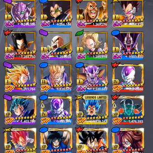 D817-IOS+Android-Nice Account 12 ULTRA(Goku Uis+SS4 Gogeta+SS2 Gohan+Vegtio+Gogeta)+40 Legends+Good Equipment+Good Team - Image 5