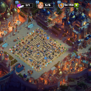 🔥COSMIC DESERT SCENERY🔥TH18 CLOSE MAX! 5X SCENERY! HIGH DEFENCE WALLS! EPIC SB/MAX FB/MAX RS/MAX EB/MAX AF/23 MM/20 - Image 2