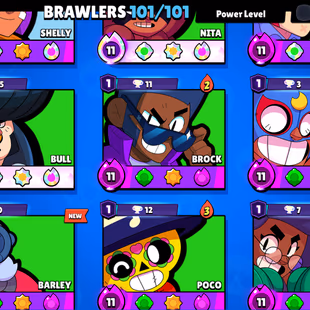 METEOR 3 | 98K TROPHY- 450X SKINS | OLD PIPER SKINS | 101/101 BRAWLER | 98X MAX | 88X HYPER | 3v3 WINS | 847-PINS | - Image 5