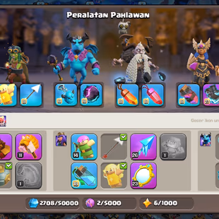 TH17 NEAR MAX | XP251 | SUPER CHEAP | HERO 100-100-68-75-50-9 | NICE EPIC EQUIPMENT| - Image 6