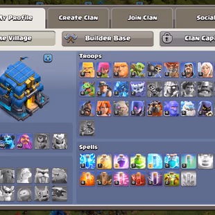 🔥[ TH-12 FULLY MAX ]🔥 S.BALL [MAX] - F.ARROW [17] || M.MIRROR || MAX DEFENCES - TROOPS - WALLS - HEROS  - Image 4