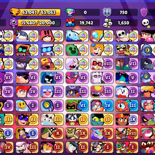 FURIOUS FANG | 251 SKINS | 63.000 TROPHY | 99 BRAWLERS | 43 HYPERCHARGED | 65 MAXED BRAWLERS | 6 BUFFIES - Image 4