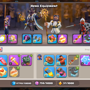🔥Xp-259🔥 || Th18 Almost Max || 5 Heroes Max || High Max  Equipment || 3x Sceneries || Builder Base Maxed | Nc 1.5k Gem - Image 6