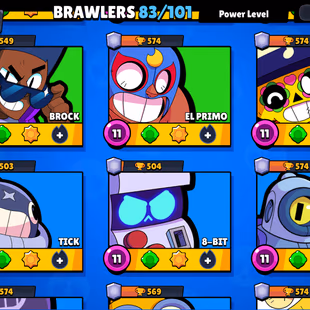 Star Shelly -Rare Skin | 30200 trophy | 42/83 max | 9 Hyper | 70 Skin  | 5036  Bling | 150 gems | 198 XP | BEST DEAL - Image 4