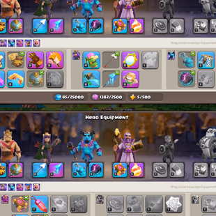 [5'300 GEMES] || FULL MAX TH-11 || 7 EPIC | S.B [MAX] || MAX DEFENCE - WALLS - TROOPS || NC [FREE] || BEST DEAL | A02 - Image 5