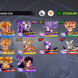 D848-Android-Nice Account-10 UL(Zamasu+SS Goku+Beast Gohan+Hit+SS2 Gohan)+10.800 Chrono Crytal+34 Legends+Vip Equipment - Image 3