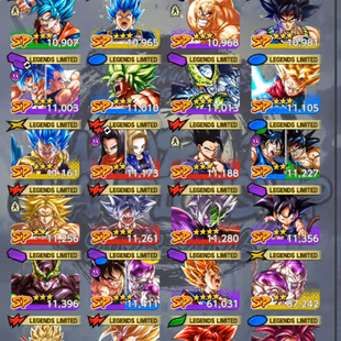 D897-IOS+Android-11 UL(SS4 Goku+SS Goku+Frieza+Majin Vegeta+Vegito+Broly+Beast Gohan+Janemba)+33 Legends+Team Daima+Mini - Image 4