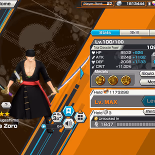 BR641-IOS+Android-10 Ex(Gear 5+Zoro+Kaido v3+Roger+Akainu+Shank+Kaido v2+Yamato+Luffy+Yamato v2)+Good Medal+Support 141 - Image 5