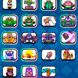 21600-GEM! XP-66! 1 HEROES |! 25 EVO 38 LVL15 93 LVL14 |! NC FREE! MANY OLD EMOTE AND 206 EMOTE COLL |! 18 TOWER SKIN - Image 5