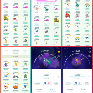 🎯LVL 69 STACKED ACCT LUGIA | 193 SHINY | 100 LEGENDARY 🐉 MEW - HO-OH - RAYQUAZA | HUNDO - MEGA | INSTANT DELIVERY - Image 3