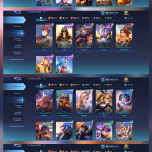 90H 161S | Collector | Blazing 3 | Lightborn | Naruto | Dragon Tamer | S.A.B.E.R 3 | Mythic 23/24 | Anniv 8/9 - Image 3