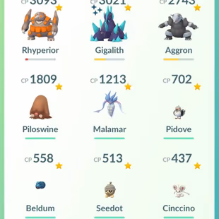 🔥336 SHINY 💎 1.6 STARDUST [] LEGENDARY HUNDO UXIE [] LEVEL 53 [] 7 LEGENDARY [] 505 POKEMON [] RENAME AVAILABLE [] AVA - Image 6