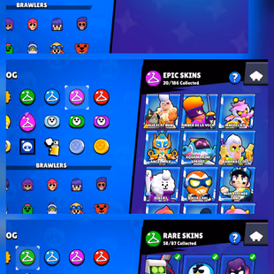 B62 & 120 Skin | 6 Hypercharged | 9 Max Brawler | 28k Trophy | Full Access | - Image 5