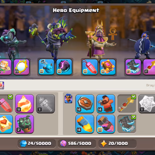 🔥Xp-271🔥 || Th18 Maxed || High Epic Equipment || Heroes 100-105-95-80-55-15 || 6 Builders || Nc 1.5K Gems || Cheapest - Image 5