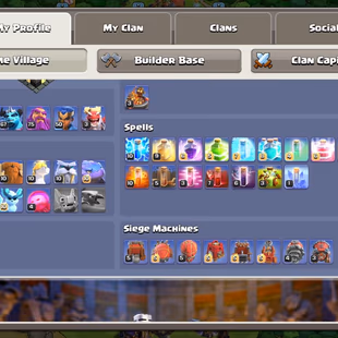 TH 17 4 HERO MAX || HEROES 100-100-65-75-50 || 2188 WAR STARS | HIGH EPIC EQUIPMENT | 8 HERO SKIN - Image 4