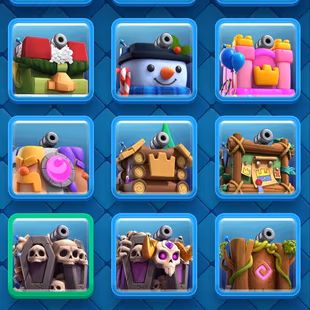 LVL-61🚀34.2K GEMS🚀70 MAX CARD - 13 ELITES | 15- EVO CARDS 8738-TROPHIES KT-15 ARENA-22 121 CARDS 11 -KT SKINS 144-  - Image 5