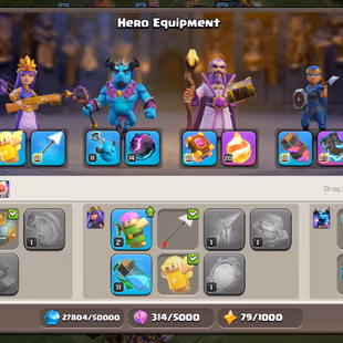 EPIC TH18 | FULL MAX ELECTRO BOOTS | HEROS LVL 39-46-15-26-33-6 | COC AND CR COMBO ACCOUNT | INSTANT DELIVERY - Image 5