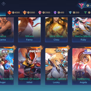 EXALTED 1 ACCOUNT || 1 LEGEND || 13 GRAND || 10 EXQUISITE || SKINS 404 || HIGHEST RANK IMMORTAL 119 - Image 4