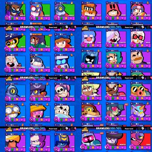 90k TROPHIES 🌟 RED KING FRANK | MACHERINO PIN 🌟 91 MAX POWER BRAWLER | 81 HYPERCHARGE | 432 SKIN | RENAME AVAILABLE - Image 4