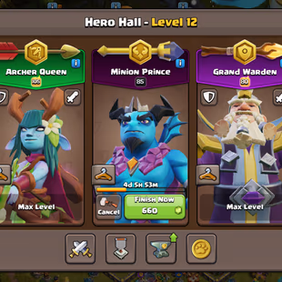 TH18 CLOSE MAX🔥2X DRAGON STATUS🔥10 SKINS SET TOTAL 70X SKINS!! 16X SCENERY ] PAID MANY STATUS!!MAX EQUIPMENT PAID SKIN - Image 8