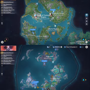 All Platform - EU - AR56 - 45 Characters 14 5'Star - 6 Weapon 5'Star - Arlecchino - Kinich - Kazuha - Neuvillette - Yela - Image 5