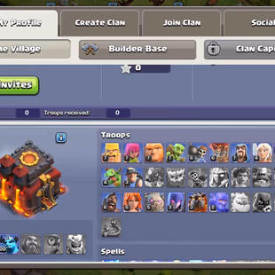 FULLY MAX TH-10 | G.GAUNTLET-12 | HERO-40-40-20 | 3EPIC | NOTHING LEFT FOR UPGRADE | LOW PRICE - Image 5