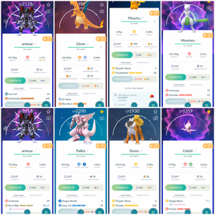 🚀 YEAR 2016 🚀 LEVEL 51 | 2x ARMOUR MEWTWO ( TRADEABLE  2019 )  CLONE CHARIZARD | 1x 2019 SL  - Image 2