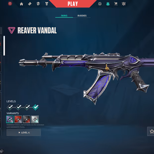 🌍EU | 17 Skins | 1 Knives | Velocity Karambit | Glitchpop Phantom🍒 | Reaver Vandal | 3.9K VP Spent - Image 4