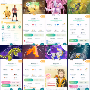2065 Level 70 Legacy 46. Shiny Mega Rayquaza Shiny Mega Latios Shiny Mega Metagross Shiny Galarian Zapdos - Image 2