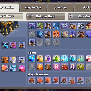 💫[ PREMIUM TH-17 - COSMIC SCENERY [RARE] 💫 FA [23] | FB-EB [20] | LVL 16-17 WALLS | HEROS: 70-80-50-51-35 || NICE DEF - Image 5
