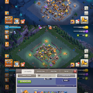 🔥TH-17 NEAR MAX🔥XP-252! ALL MAX WALLS! FIREBALL MAX! R.SPEAR MAX! HEROES:-95-96-79-70-46-5! 11X PETS! FAST DELIVERY - Image 8