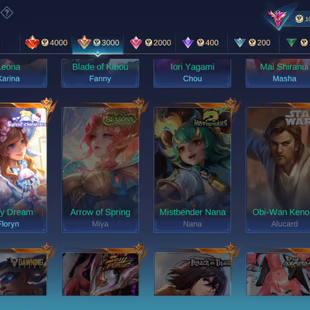 Exalted Collector 4 - Legend Gusion : Cosmic Gleam - 131 / 131 Heros - Max Emblem - Mythic Immortal 101 - Highest - C465 - Image 5