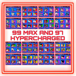 502 Skins |  Lvl 187 | 99 Brawlers | 99 max 97 Hypercharged |  736 Gems 53k Bling Meteoric Fame2 - Image 3